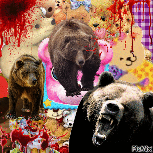 teddy bear picnic - GIF animado gratis
