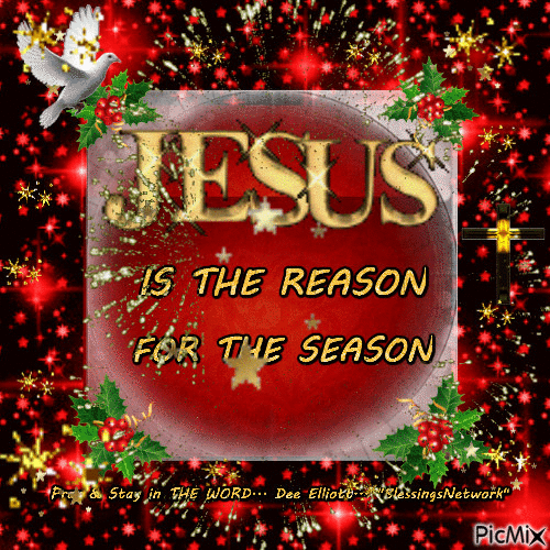 Jesus is the reason - Darmowy animowany GIF