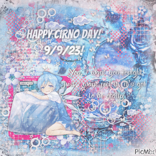 Cirno day 2023 - 免费动画 GIF