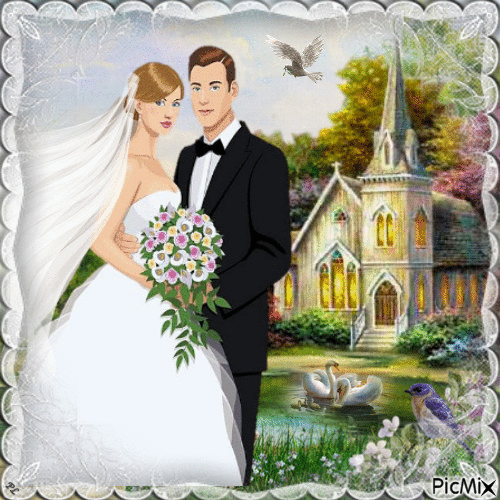 A wedding - Contest - Безплатен анимиран GIF