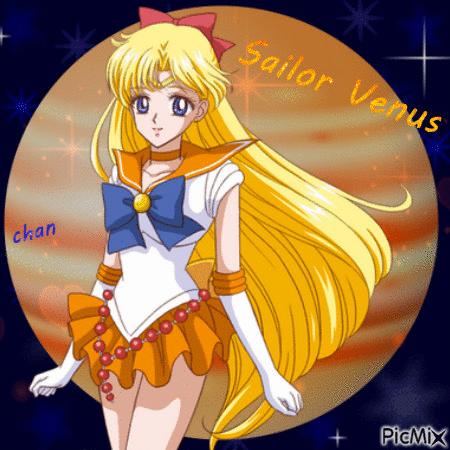 Sailor Venus - GIF animate gratis