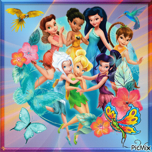 Tinkerbell little fairy - Contest - GIF animé gratuit