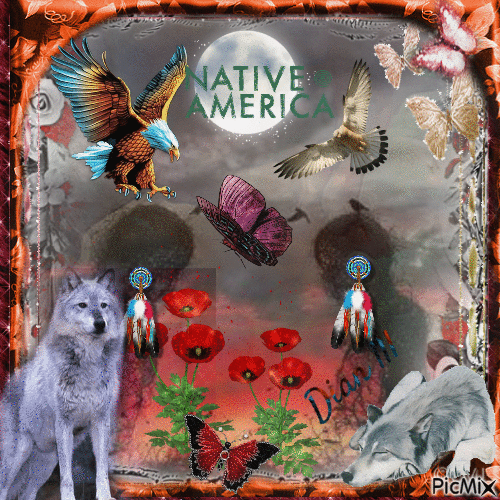 Native Americans - Animovaný GIF zadarmo