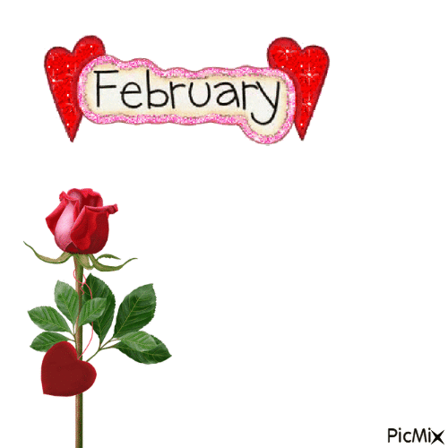 February - Ingyenes animált GIF