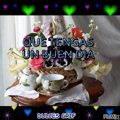 bUENOS DIAS - Bezmaksas animēts GIF
