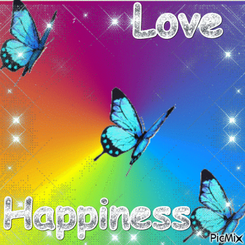 Love and Happiness - Free animated GIF
