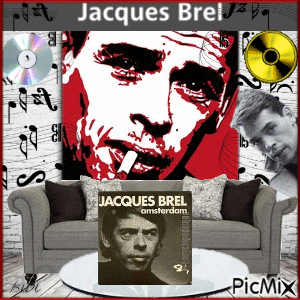 Jacques Brel's-Home - 免费动画 GIF