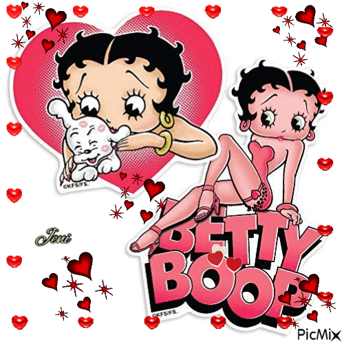 Betty boop - Besplatni animirani GIF