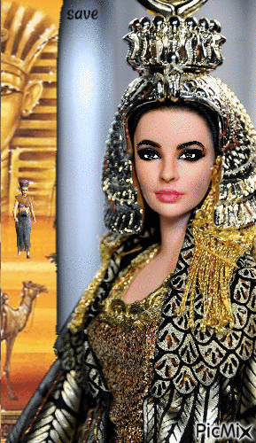 MUÑECA EGIPCIA - GIF animado grátis