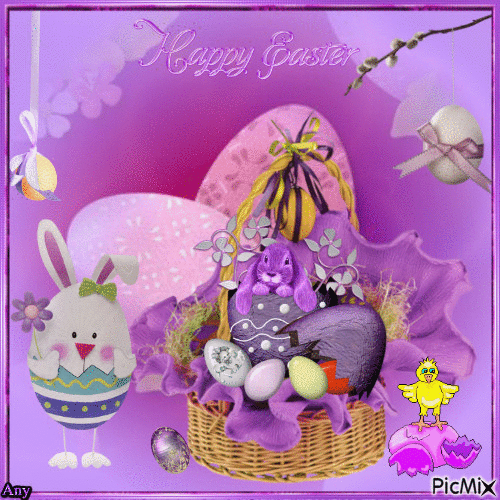 HAPPY EASTER 7 - Free animated GIF