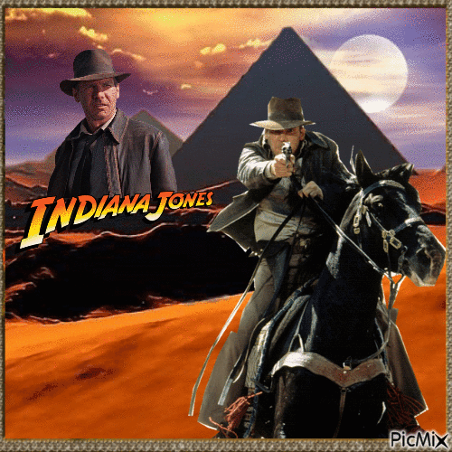 Indiana Jones - Darmowy animowany GIF