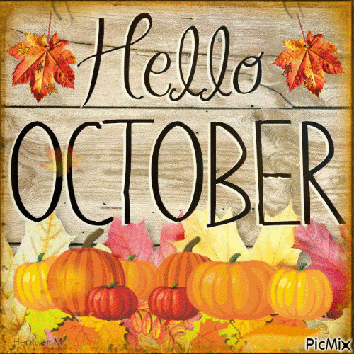 Hello October - Ücretsiz animasyonlu GIF
