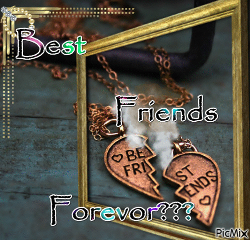 Best Friends - GIF animé gratuit