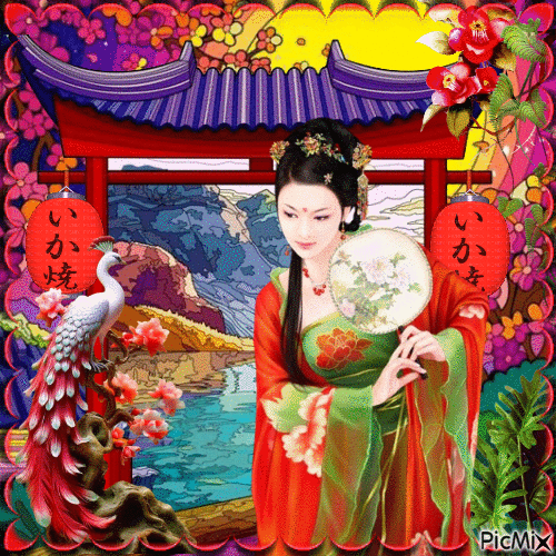 Oriental creation - Gratis geanimeerde GIF