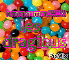 hmmmm les dragibus - Zdarma animovaný GIF