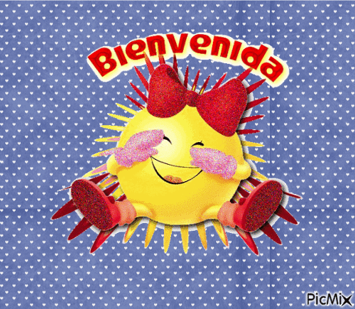 Bienvenida - Zdarma animovaný GIF