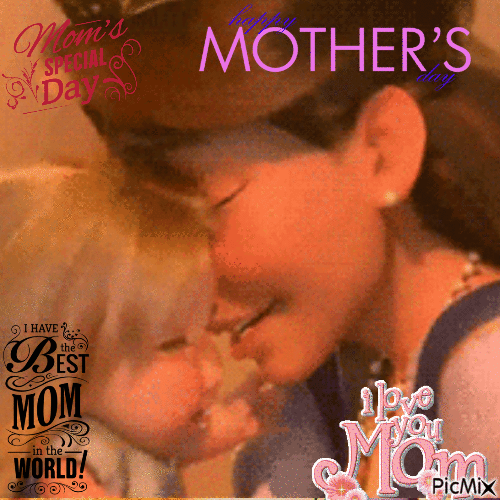 Happy mother day - GIF animado gratis