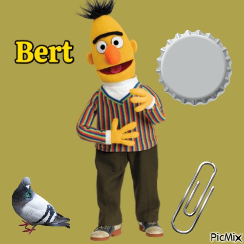 Bert - zadarmo png