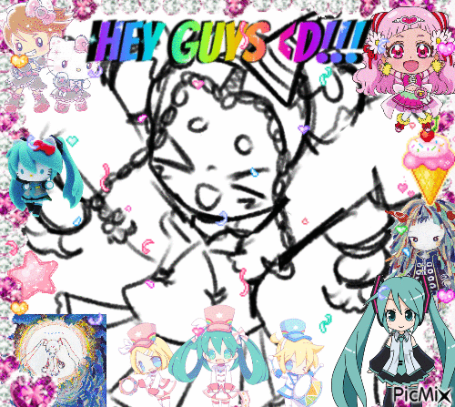 Luna HEY GUYS <D!!!! - Gratis animerad GIF
