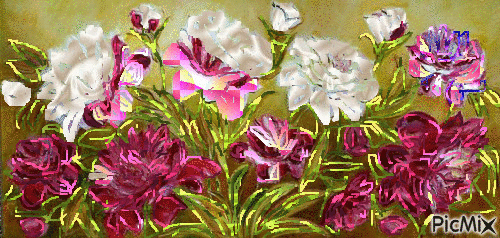 kvety - GIF animado grátis