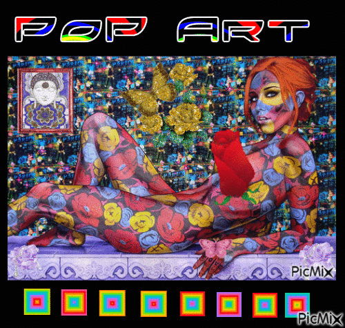 Pop Art - Δωρεάν κινούμενο GIF