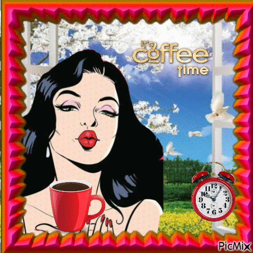 COFFEE TIME - Безплатен анимиран GIF