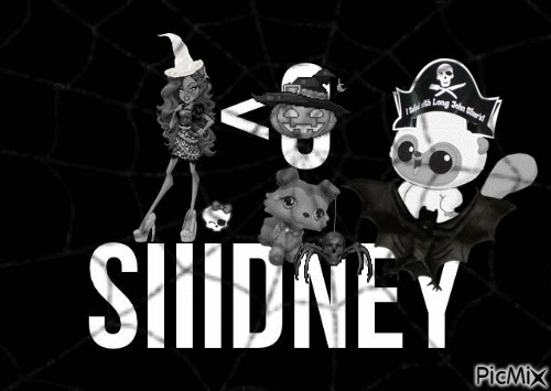 sidney halooween 2 - GIF animasi gratis