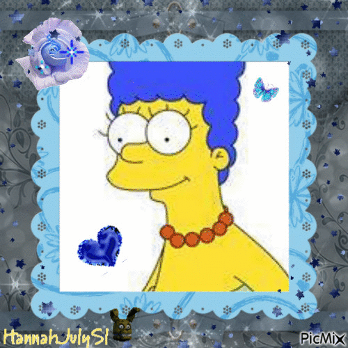 Marge Simpson - Ilmainen animoitu GIF