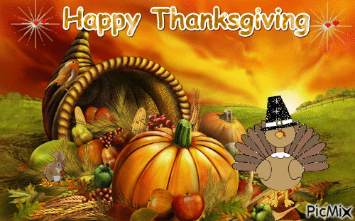 Happy Thanksgiving - Free animated GIF - PicMix