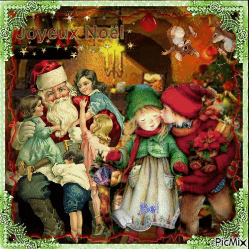 Ho ho ho ho joyeux Noel - Ücretsiz animasyonlu GIF