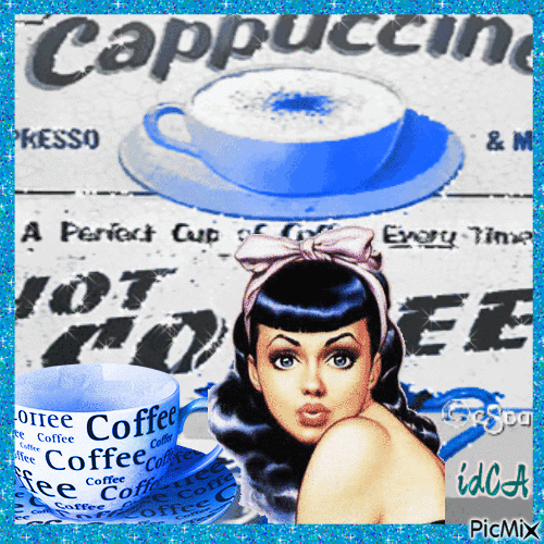 Perfect cup of coffee - Darmowy animowany GIF