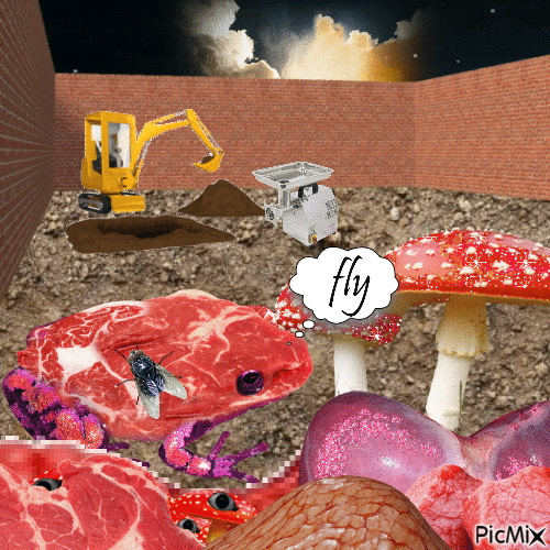 ahh theres meat everywgere - GIF animado gratis
