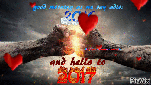 new years eve good morning - GIF animado gratis
