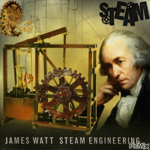 James Watt - Ingyenes animált GIF