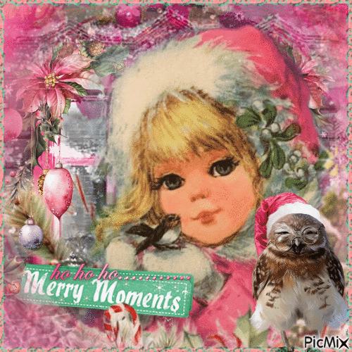 Ho ho ho....Merry Moments - GIF animate gratis