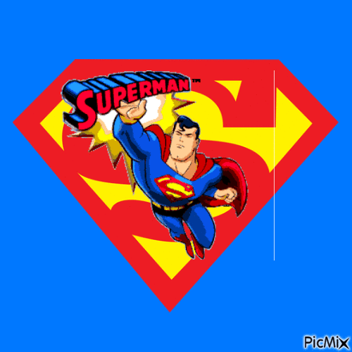 Superman - GIF animé gratuit
