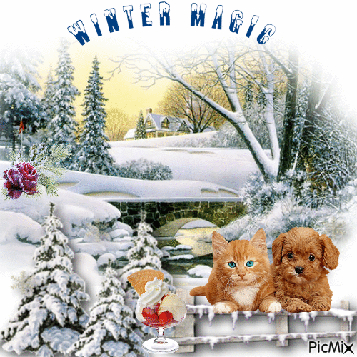 Winter Magic - Ilmainen animoitu GIF