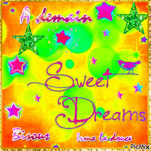 Sweet Dreams - GIF animate gratis