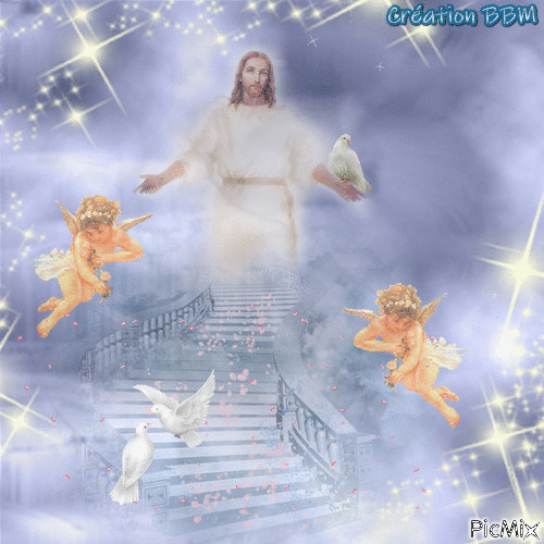 Jesus par BBM - Darmowy animowany GIF