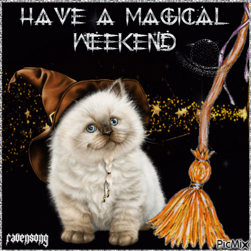 Have a Magical Weekend - GIF animado grátis