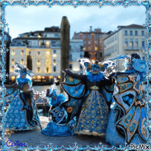 carnaval à Venise - Free animated GIF