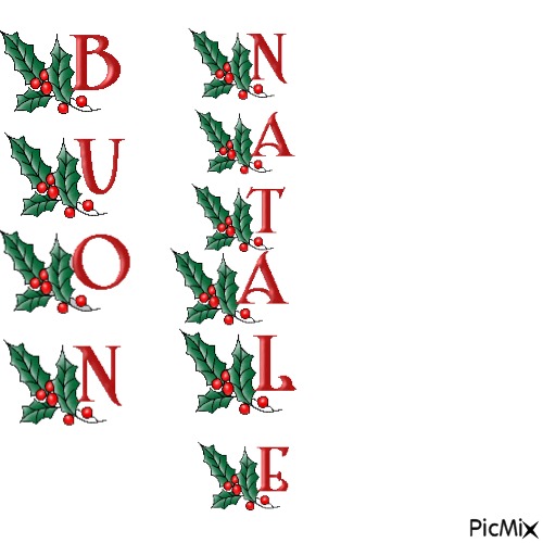 buona natale - Free PNG