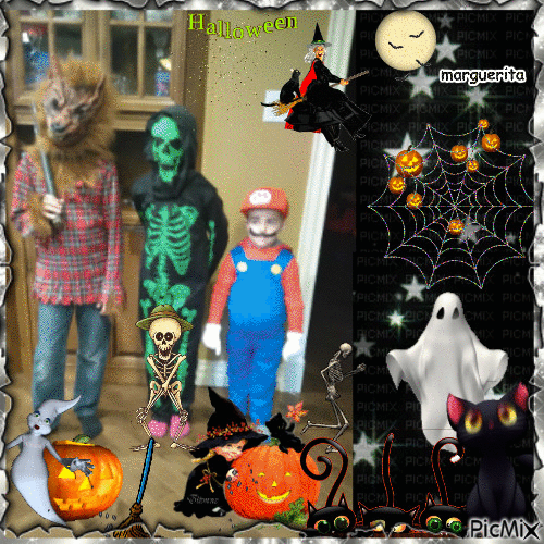 Photo Halloween - Bezmaksas animēts GIF