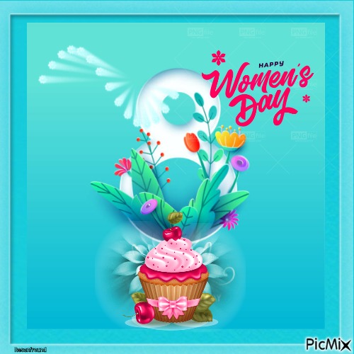 Happy Woman'sday - PNG gratuit