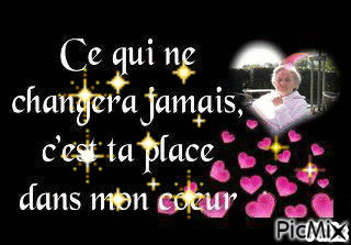 a mon amour pour toujours - Free animated GIF