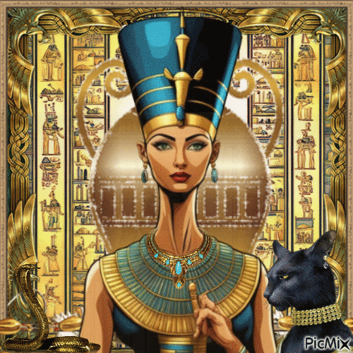 Concours : Nefertiti - Gratis animeret GIF