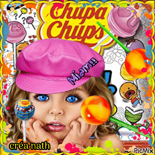 Chupa Chups,concours - GIF animé gratuit