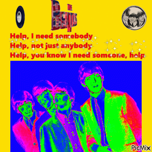 Beatles - GIF เคลื่อนไหวฟรี