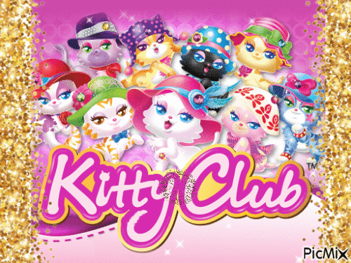 Kitty Club - GIF animé gratuit