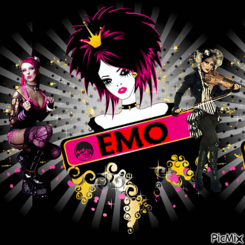 emo" - Бесплатный анимированный гифка